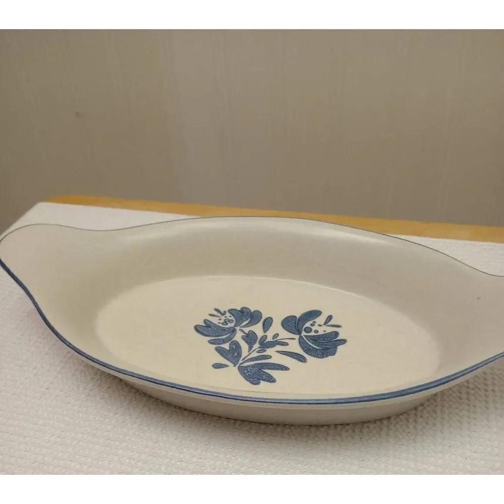 Pfaltzgraff Yorktown blue au gratin casserole dish # 270